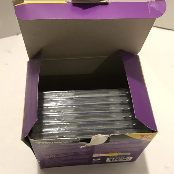 Memorex DVD+R 4.7 GB 120 Minute 4X RW, 6 pc, Sealed Discs + Cases - Picture 4 of 10